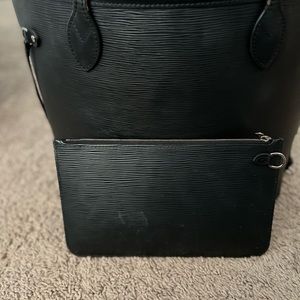 Louis Vuitton Neverfull Mm Black Epi